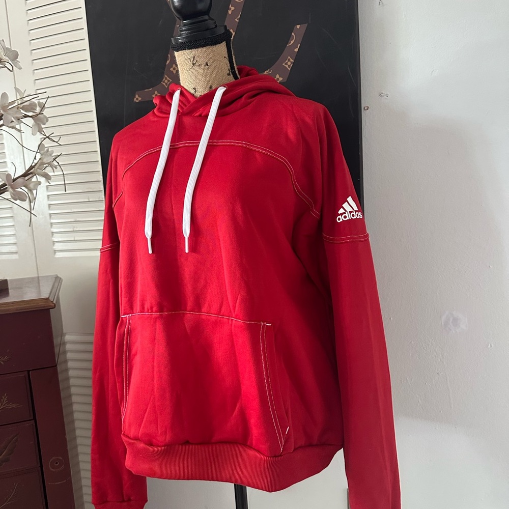🆕Adidas Aeroready Fleece Pull-Over Hoodie - Picture 3 of 15